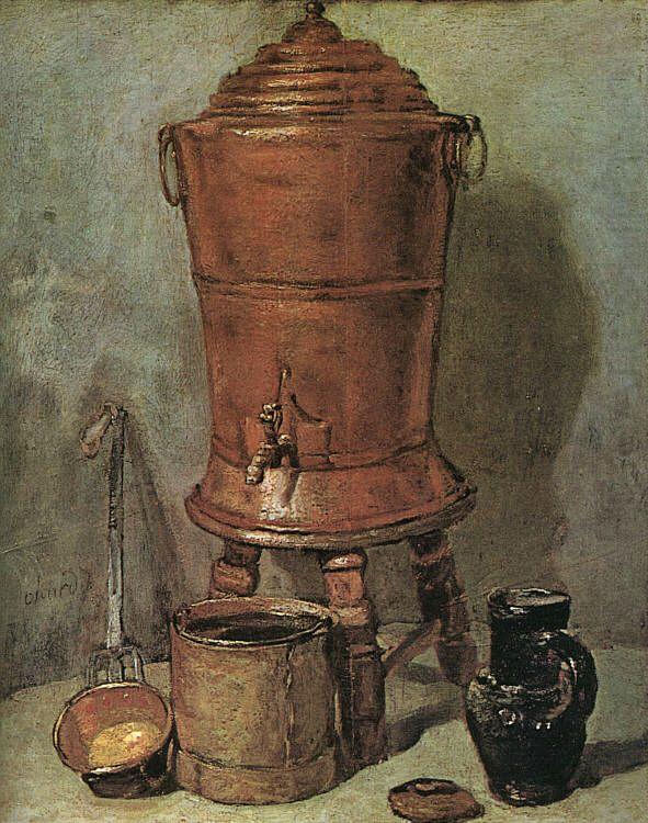 The Copper Cistern, Jean Baptiste Simeon Chardin